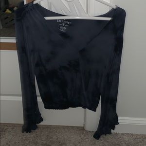 American eagle tie dye long sleeve top